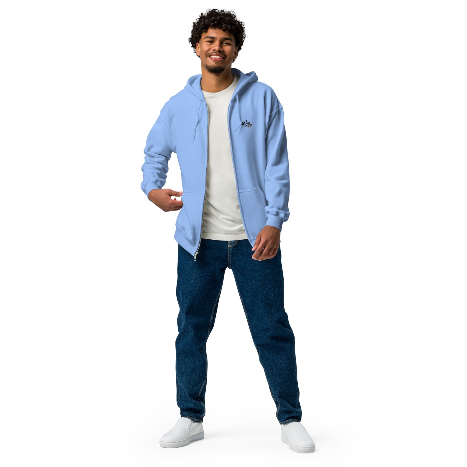 Heavy blend zip hoodie - الصورة 5