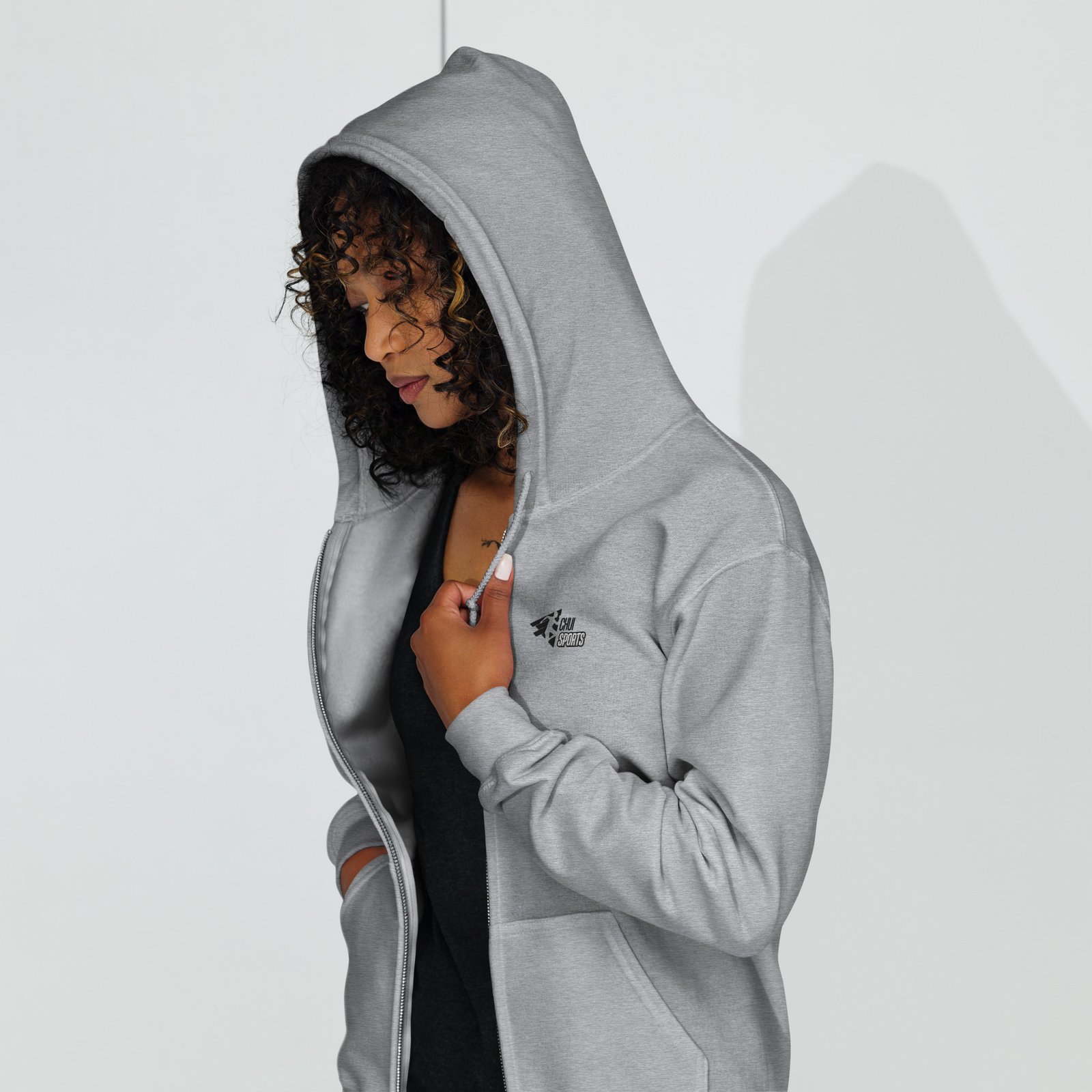Heavy blend zip hoodie - الصورة 3