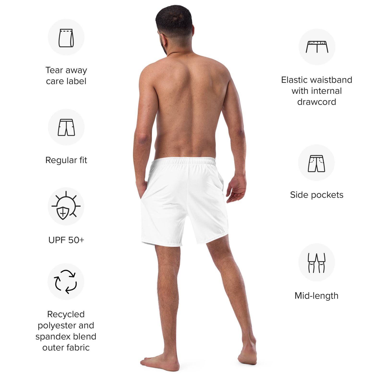 Recycled Swim Trunks - الصورة 2