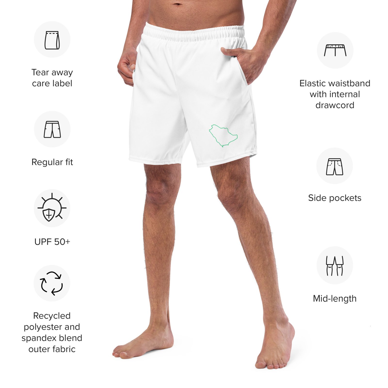 Recycled Swim Trunks - الصورة 8
