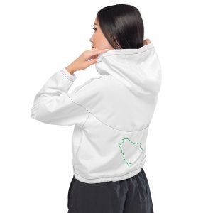 Women’s cropped windbreaker