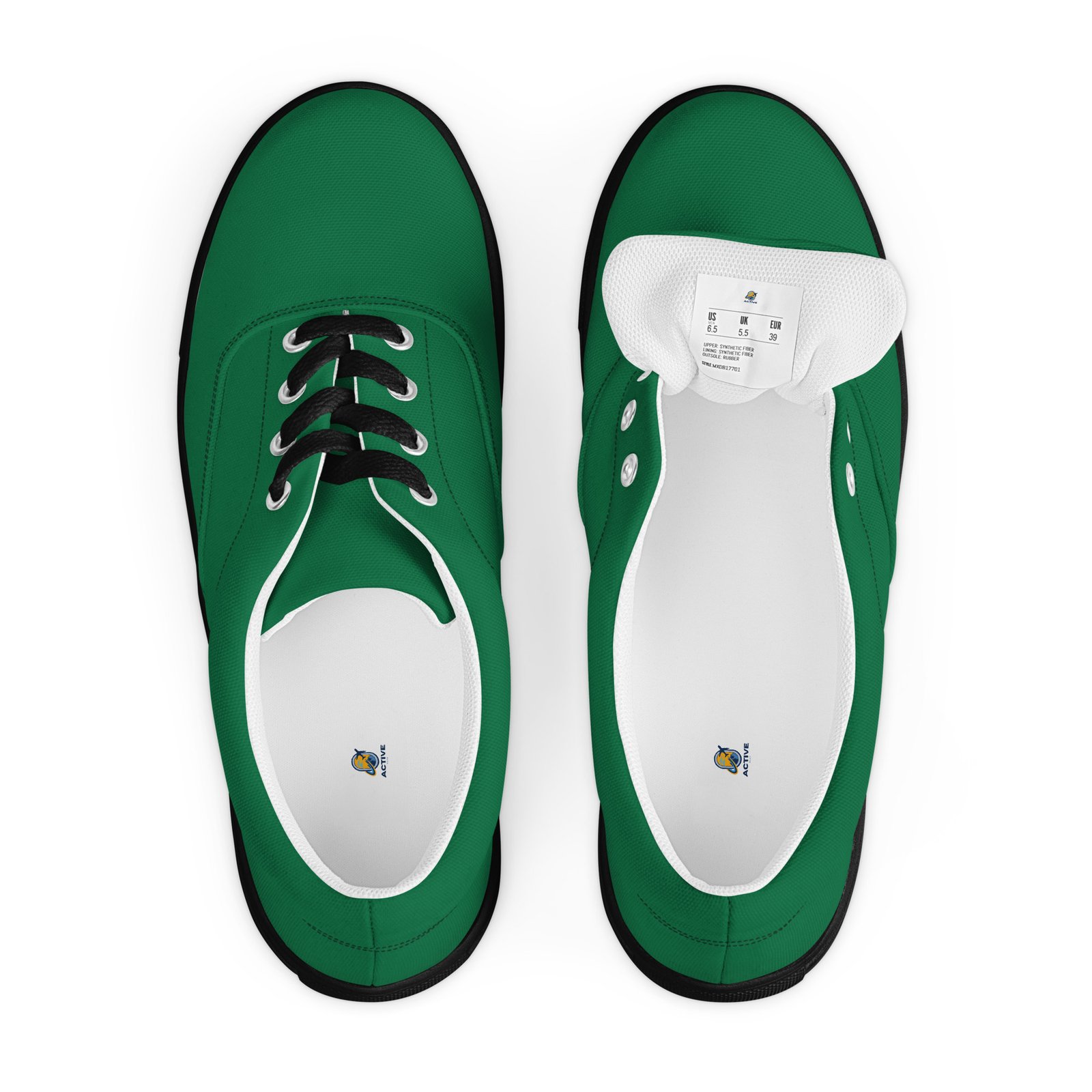Men’s lace-up canvas shoes - الصورة 9