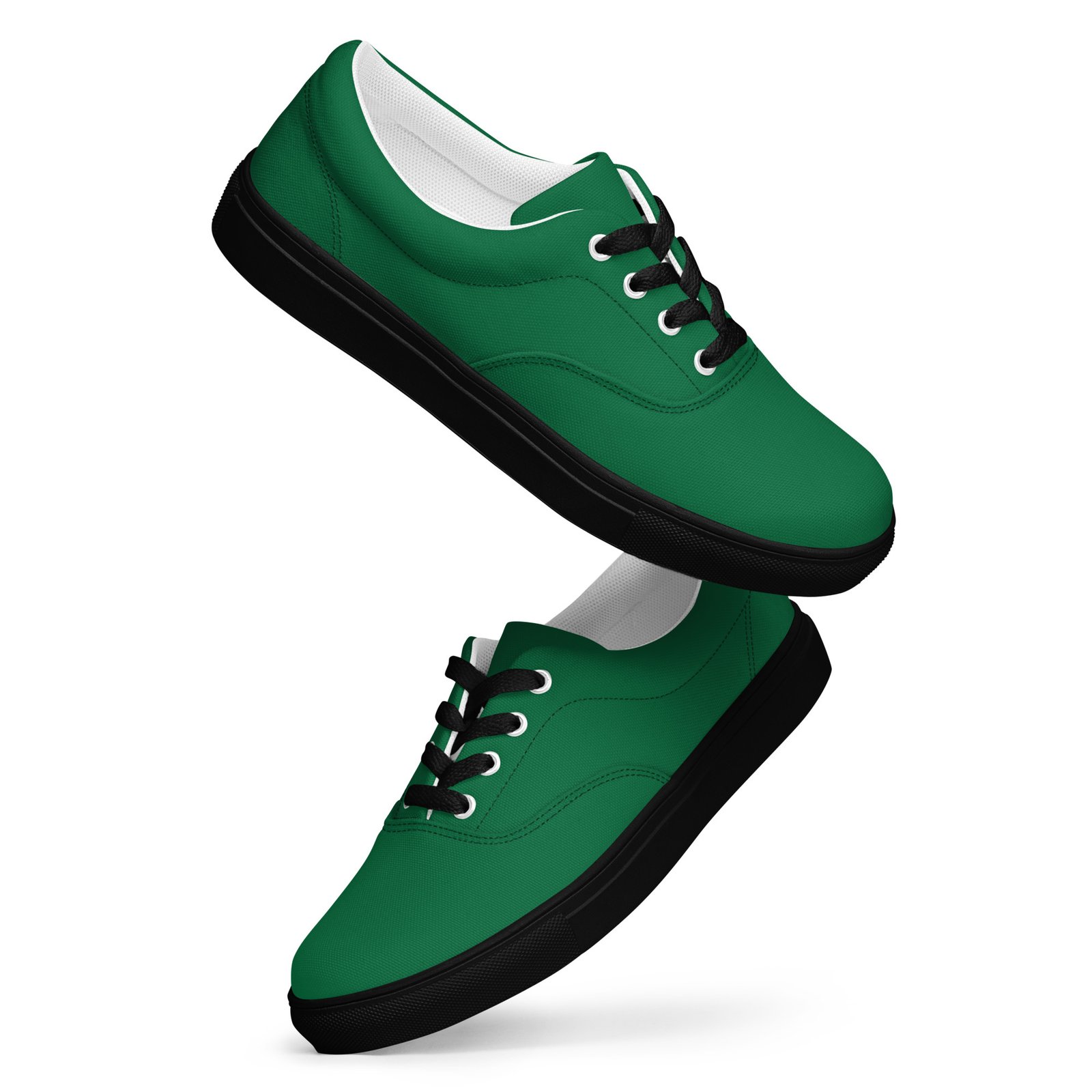 Men’s lace-up canvas shoes - الصورة 2