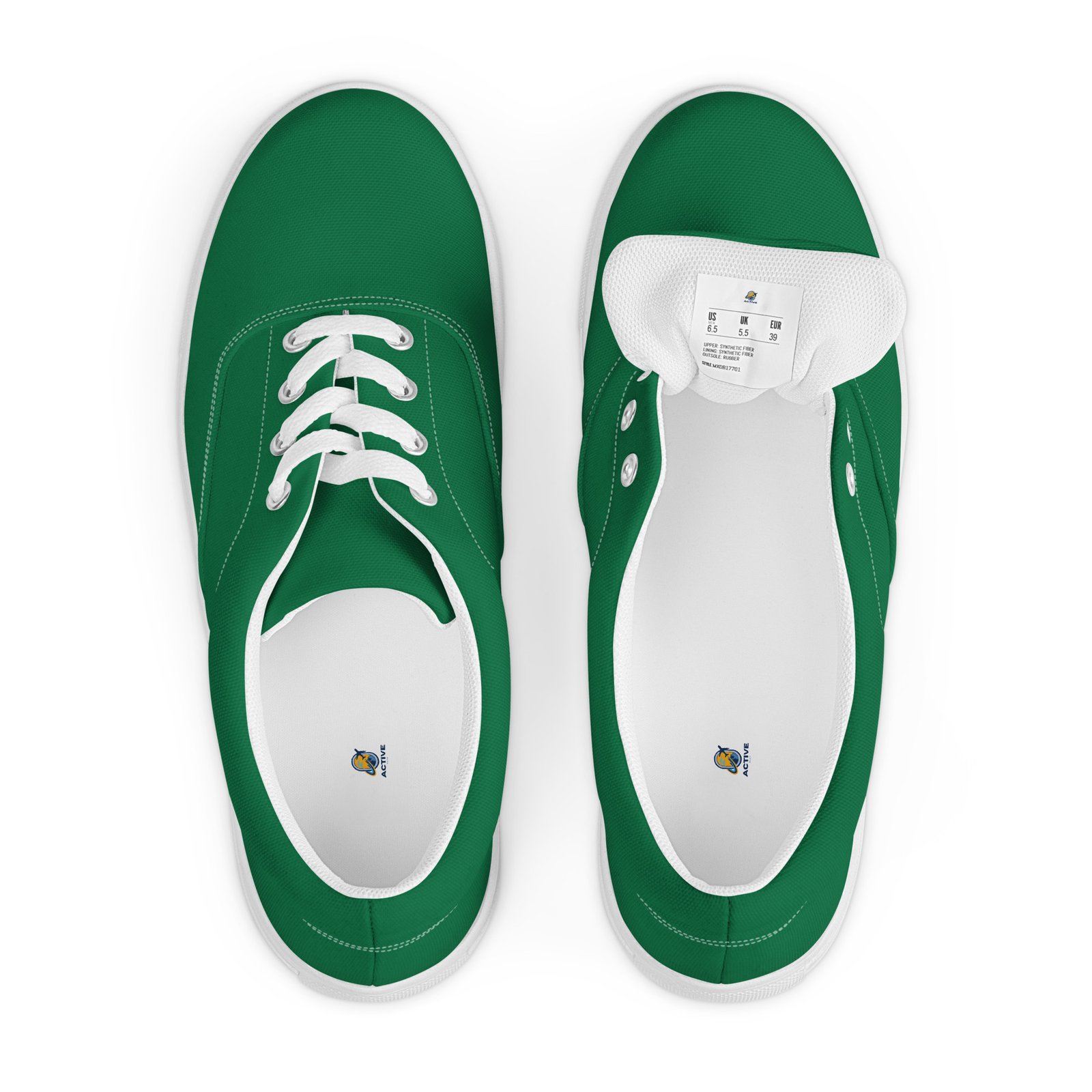 Men’s lace-up canvas shoes - الصورة 15